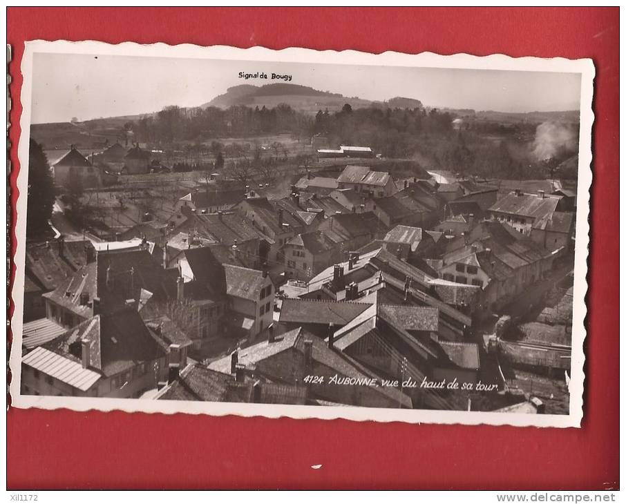 P0363 Aubonne Vue Du Haut De La Tour,Signal De Bougy.Circulé Sous Enveloppe En 1947.Perrochet 4124 - Aubonne