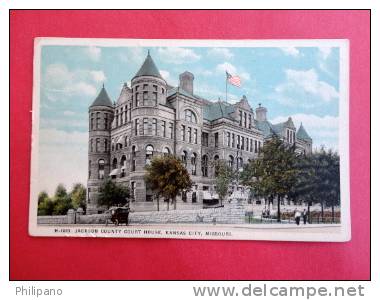 Missouri > Kansas City –  Fred Harvey County Court House  1934 Cancel Stamp Peeled Off ------ Ref 396 - Kansas City – Missouri