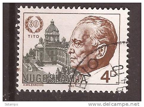 1983  JUGOSLAVIJA  1988  TITO  DENT-  13 1-4 USED - Used Stamps