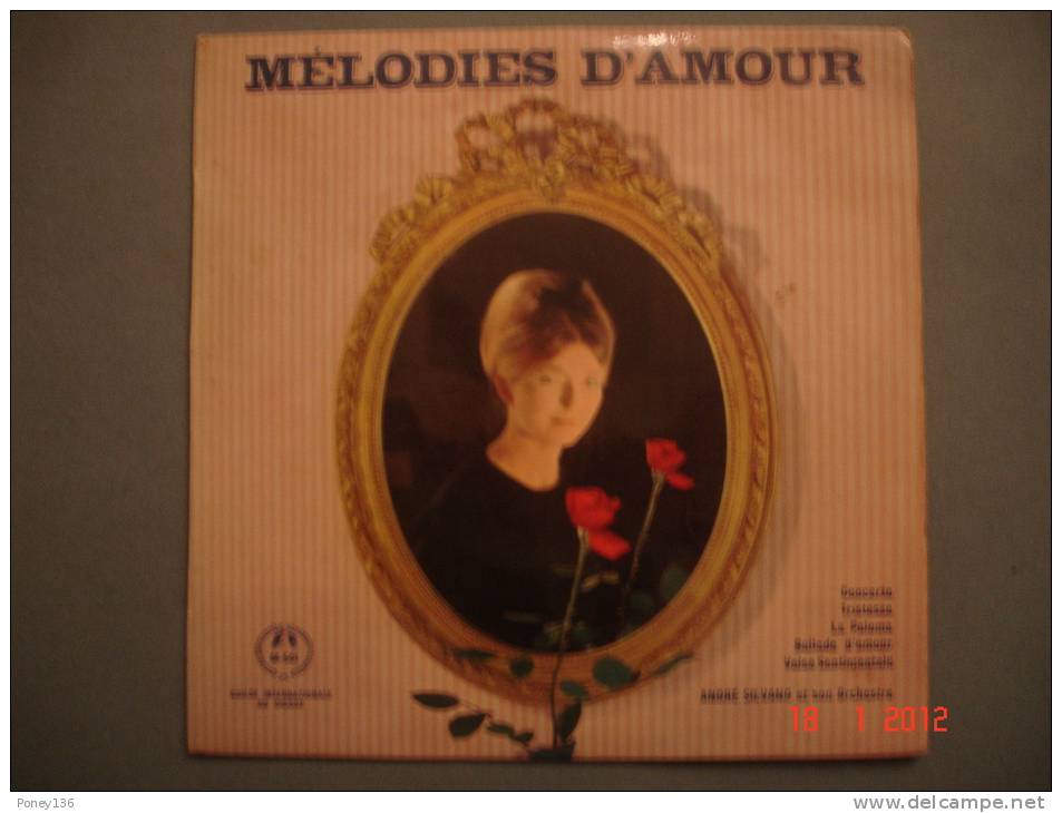 Mélodies D'amour,guilde Internationale Du Disque,A.Sylvano Et Son Orchestre ,5 Titres - Special Formats