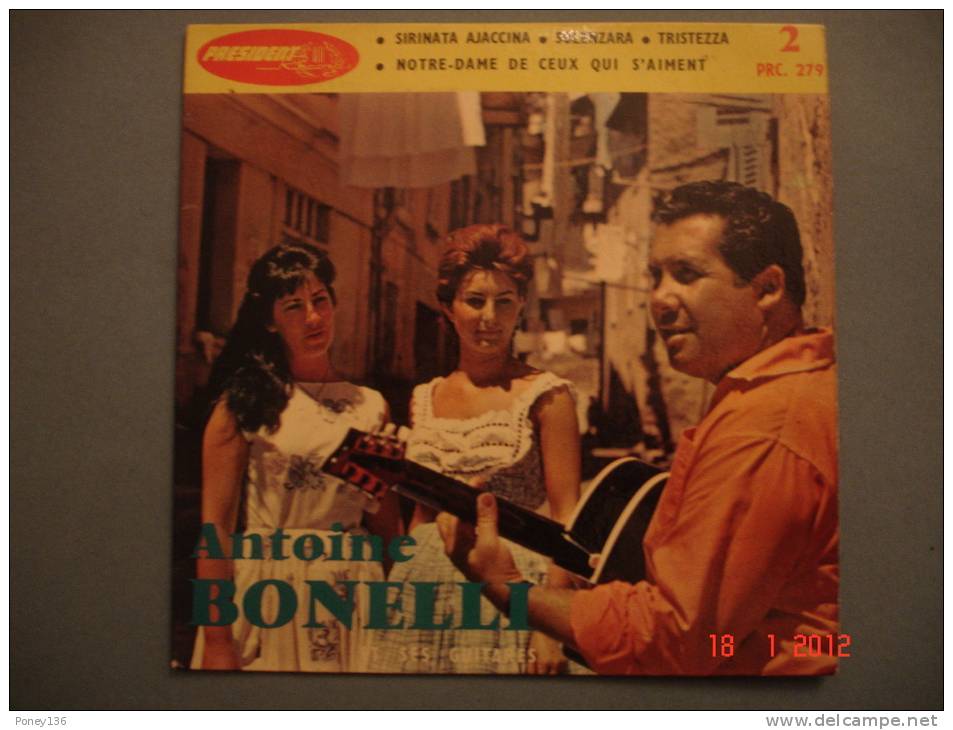 Antoine Bonelli Et Ses Guitares - Otros - Canción Italiana