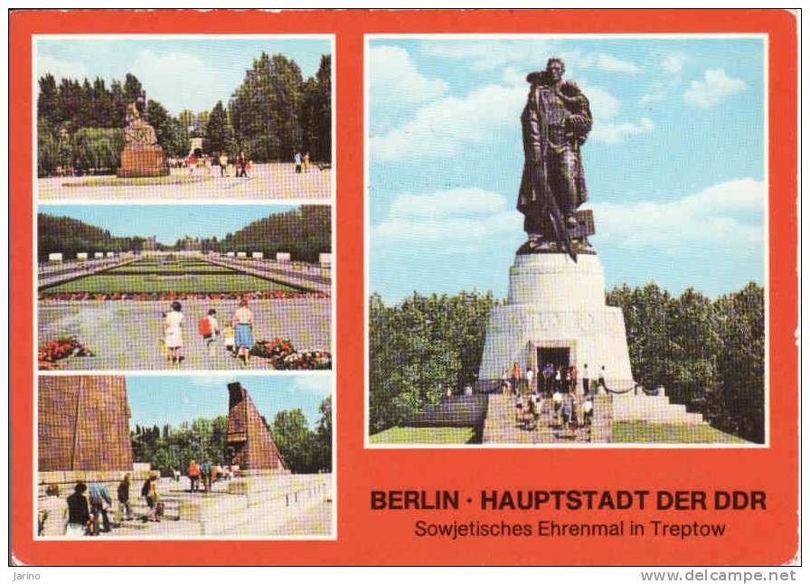 Deutschland >  Berlin, Sowietischen Ehrenmal In Treptow, .....gelaufen Ja - Treptow