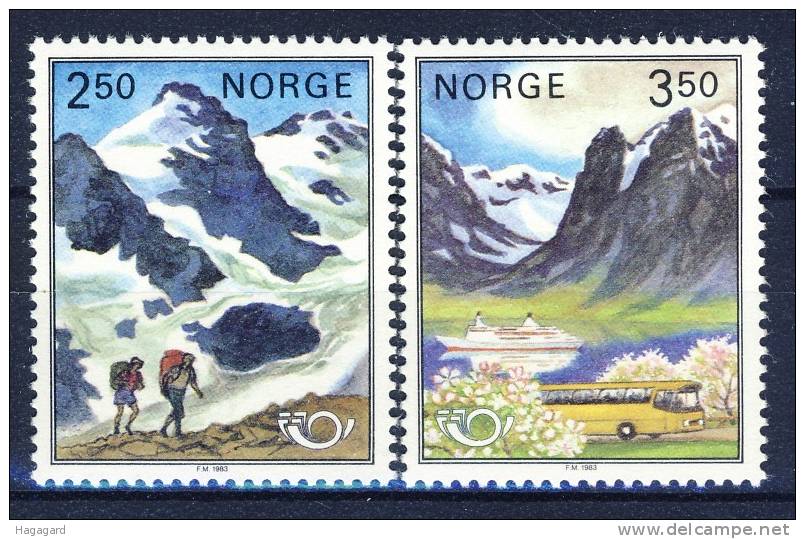 ##D1286. Norway 1983. Michel 881-82. MNH(**) - Ungebraucht