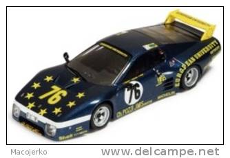 Ixo  LMC 077, Ferrari BB512 #76 Le Mans 1980, Dieudonné - Xhenceval - Regout, 1:43 - Ixo