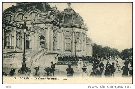 N°16697 -cpa Royan -le Casino Municipal- - Casino