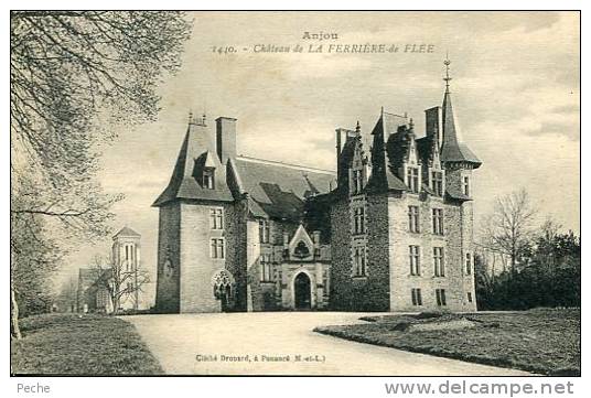 N°16698 -cpa Château De La Ferrière De Flée - Casino