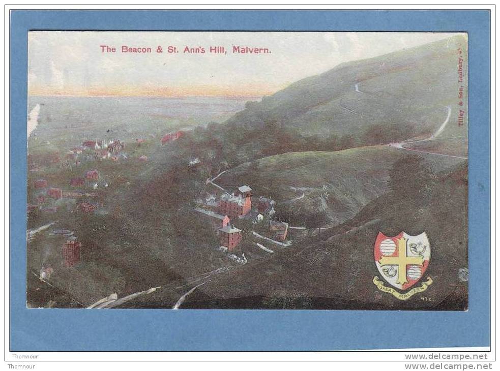 MALVERN .  -  The  Beacon  &  St.  Ann´s  Hill   -   BELLE CARTE  - - Herefordshire