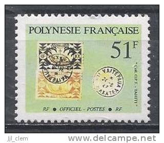 Polynésie Service N° 26 ** Neuf - Oficiales