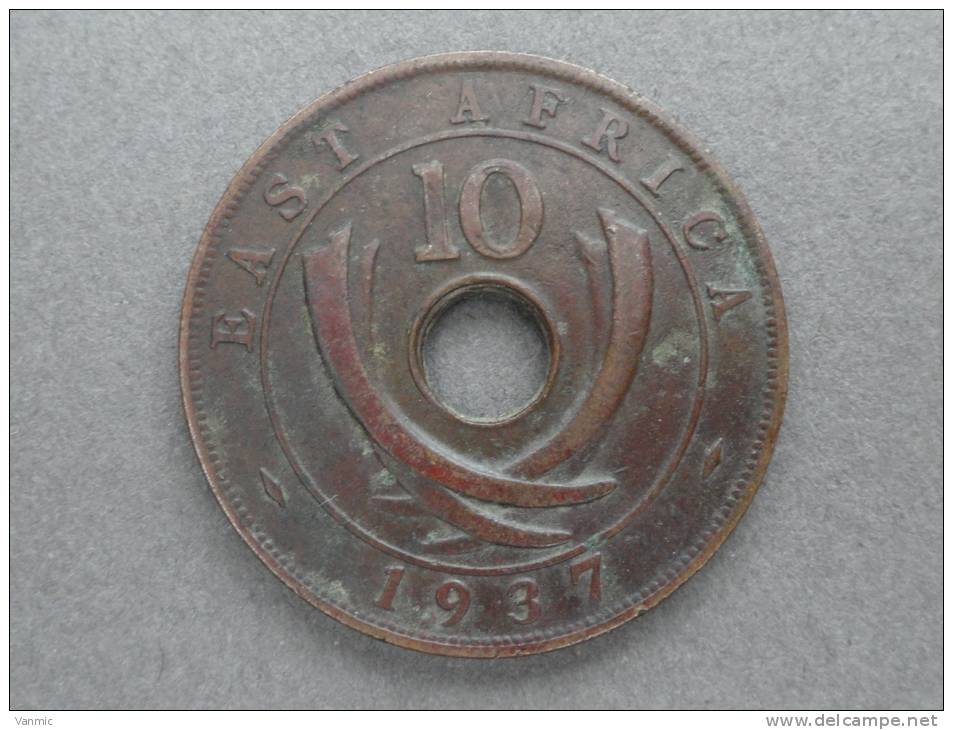 1937 - 10 Cents - Afrique De L'Est - East Africa - Britse Kolonie