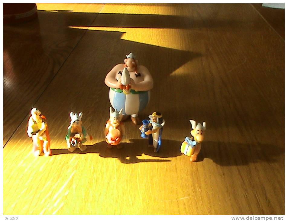 Figurines Kinder Asterix 2009 6figurines - Asterix & Obelix