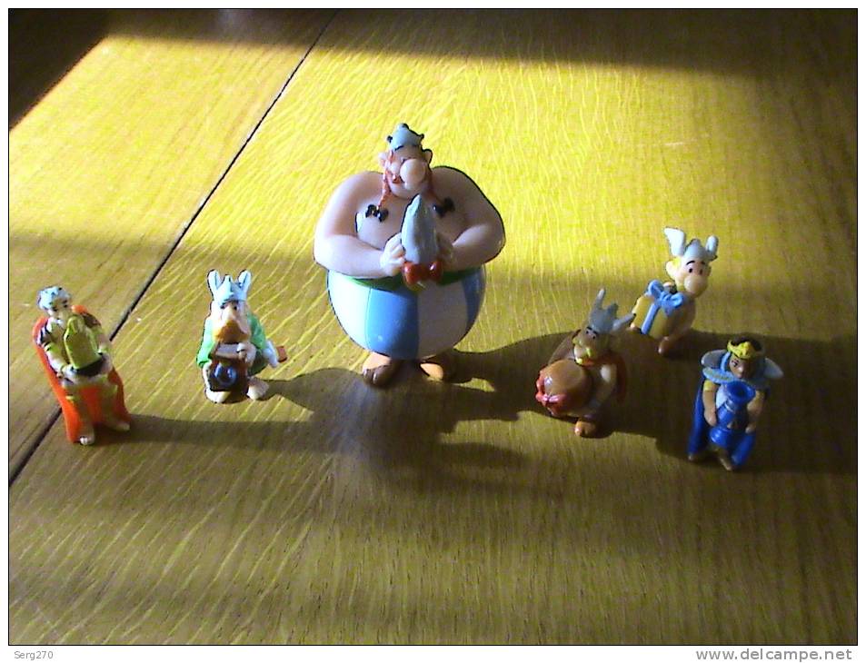 Figurines Kinder Asterix 2009 6figurines - Asterix & Obelix