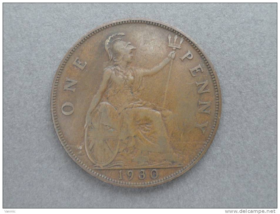 1930 - 1 Penny - Grande Bretagne - GEORGES V - D. 1 Penny