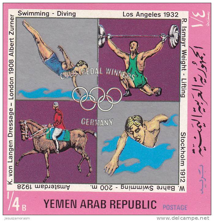 Yemen Nº Michel 1275 Al 1279 - Yemen