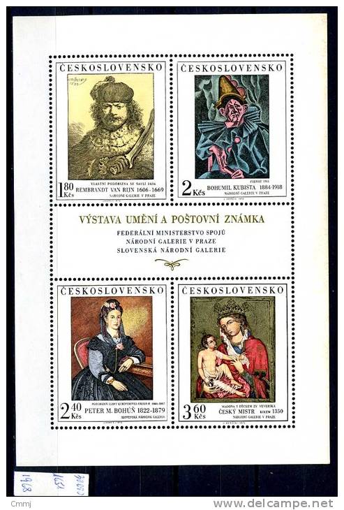 1973 - CECLOSLOVACCHIA - TCHECOSLOVAQUIE - CZECHOSLOVAKIA - TSCHECHOSLOWAKEI - Yv Nr. MF 2019/22 - NH - (Y01082012...) - Unused Stamps