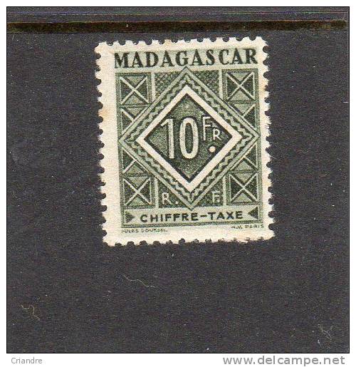 Madagascar:année 1942 Timbre Taxe N° 39 - Postage Due