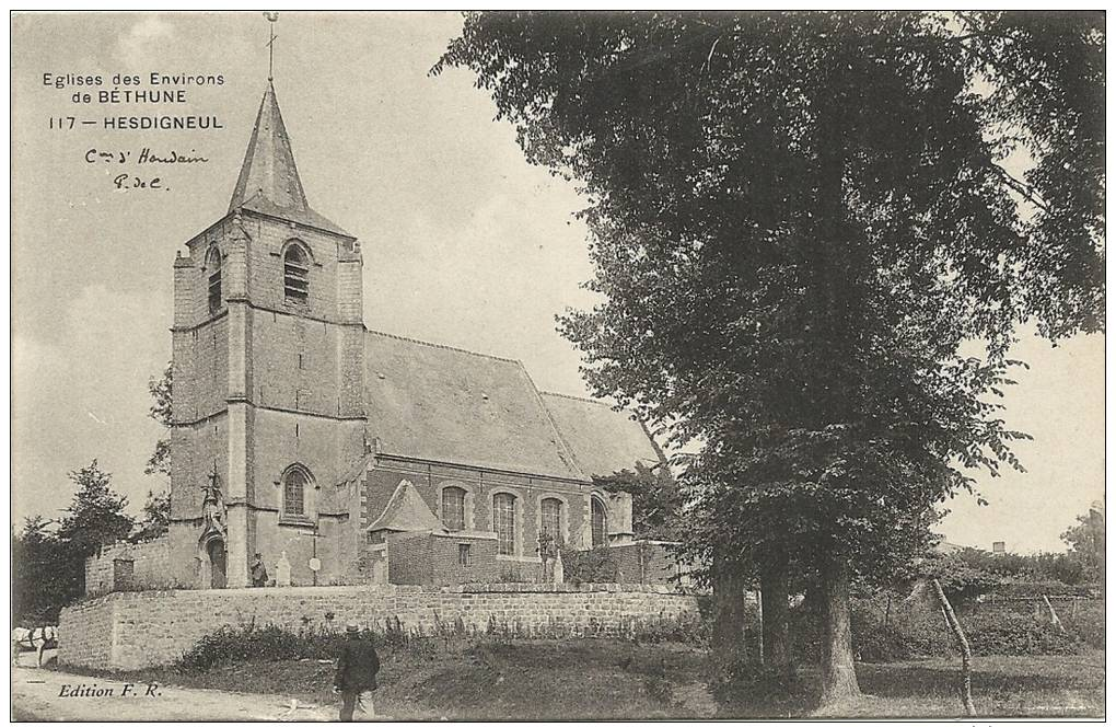 HESDIGNEUL. EGLISE - Autres & Non Classés