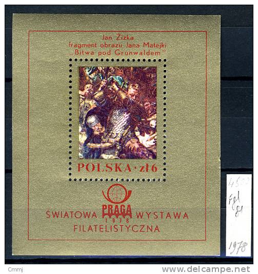 1978 - POLONIA - POLSKA - POLAND - POLOGNE - POLEN - Catg. Yvert Bf. 81 - NH - (Y01082012...) - Nuevos