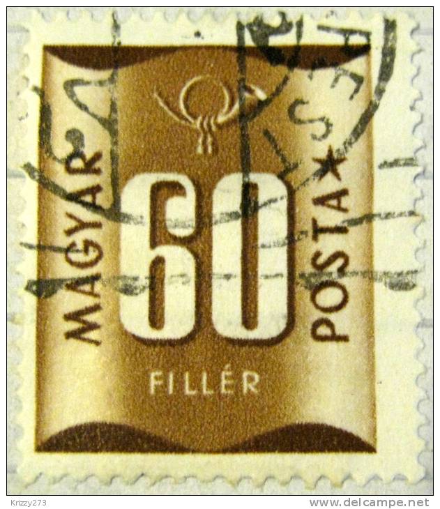 Hungary 1951 Postage Due 60f - Used - Port Dû (Taxe)