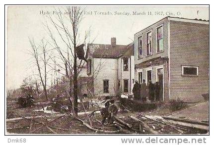 U.S.A. OHIO - CINCINNATI - HYDE PARK - LAST TORNADO SUNDAY MARCH 1917 - - Cincinnati