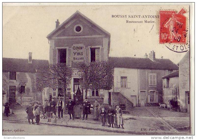Boussy Saint Antoine      91        Restaurant Marier    (voir Scan) - Sonstige & Ohne Zuordnung