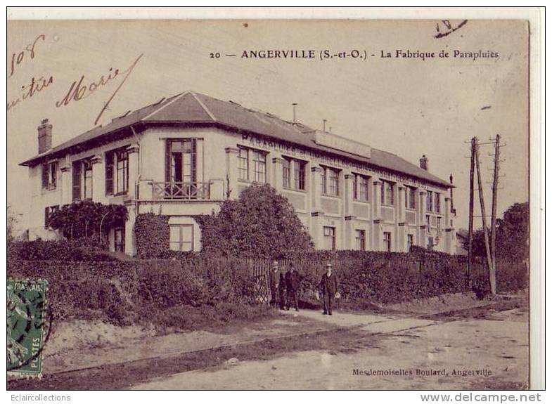 Essonne.......Angerville. .....Fabrique  De Parapluies - Angerville