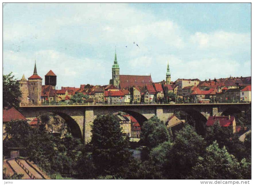 Deutschland-Sachsen, Bautzen, Brücke Des Friedens, Gelaufen Ja 1972 - Bautzen