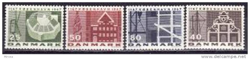 Danemark 1967 - Yv.no 458-61 Neufs** - Unused Stamps