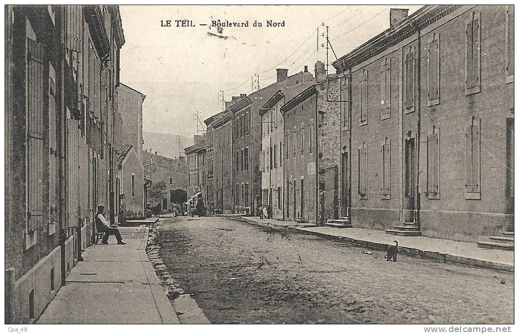 Ardèche- Le Teil -Boulevard Du Nord. - Le Teil