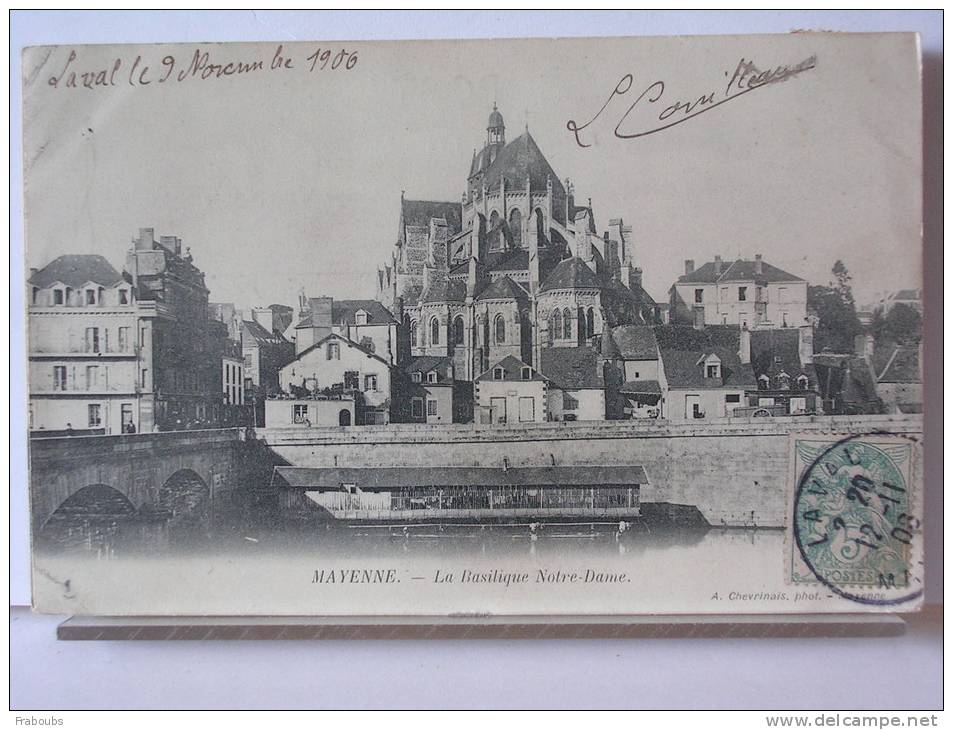 (53) - MAYENNE - LA BASILIQUE NOTRE-DAME - 1906 - Mayenne