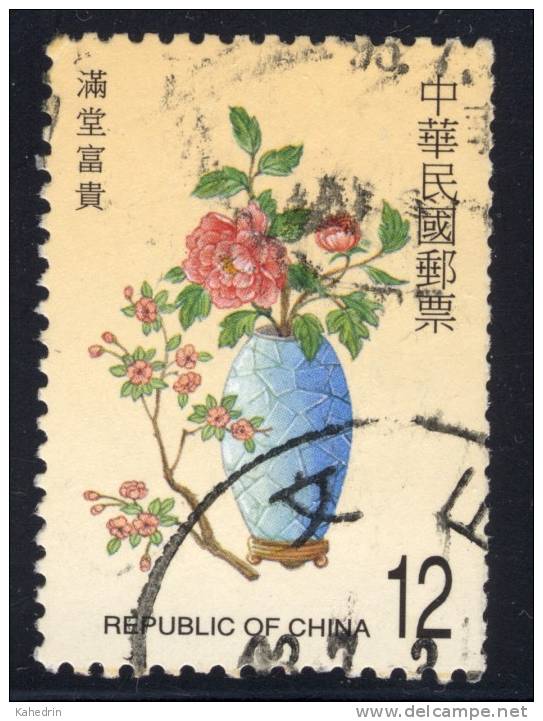 China Taiwan 2002, Mi. # 2736, Used, Flowers - Usados