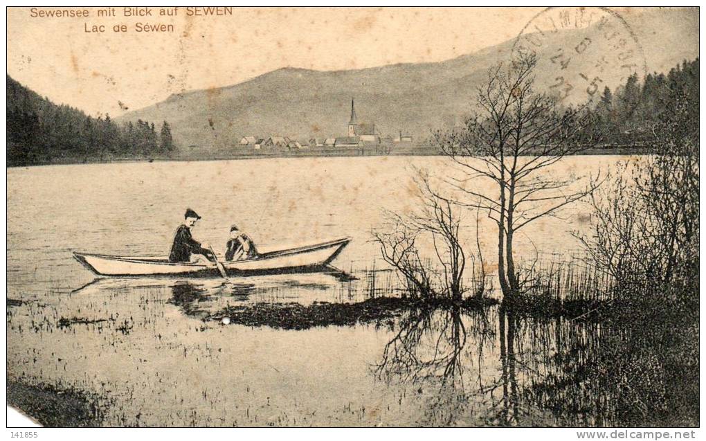 SEWENSEE MIT BLICK AUF SEWEN    LAC   DE SEWEN - Elsass