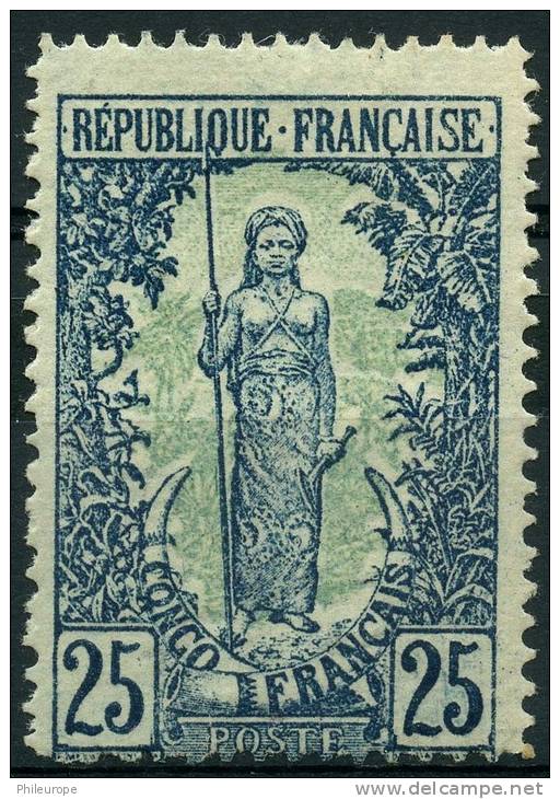 Congo (1900) N 34 * (charniere) - Autres & Non Classés