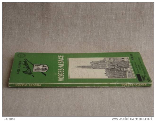 Guide Michelin Vosges-Alsace 1951-52. Superbe Pub Michelin. Voir Photos. - Michelin (guides)