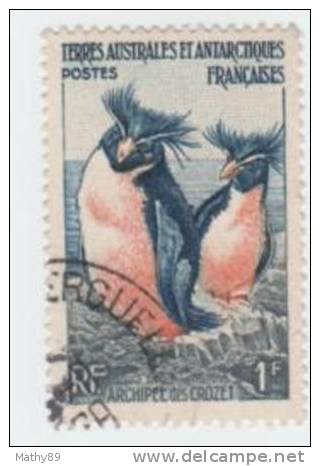 TAAF N° 3 YVERT  FAUNE - Used Stamps