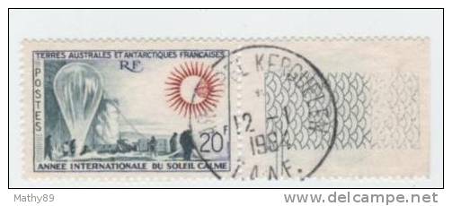 TAAF N° 21 YVERT  ANNEE INTERNATIONALE SOLEIL CALME - Used Stamps