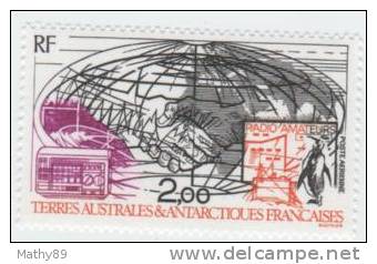 TAAF N° PA 125 YVERT  LES RADIOS AMATEURS - Unused Stamps