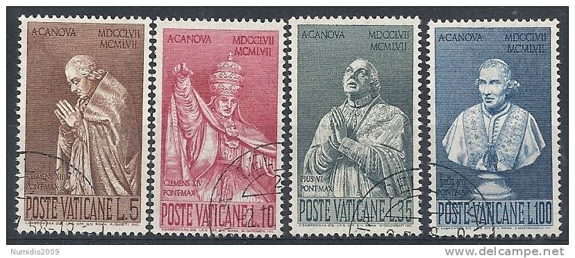 1958 VATICANO USATO ANTONIO CANOVA - RR9785-3 - Used Stamps