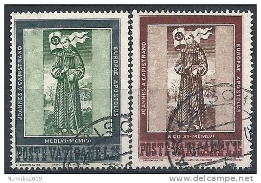 1956 VATICANO USATO SAN GIOVANNI DA CAPESTRANO - RR9795-5 - Used Stamps