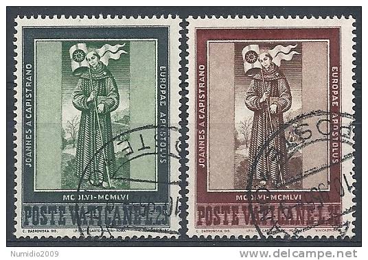 1956 VATICANO USATO SAN GIOVANNI DA CAPESTRANO - RR9795-7 - Used Stamps