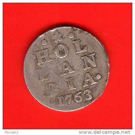 HOLLANDIA - PAYS-BAS - NETHERLANDS  **** 2 STUIVERS 1763 - ARGENT - SILVER **** EN ACHAT IMMEDIAT - 1840-1849: Willem II