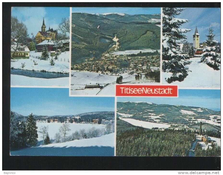 TITISEE - NEUSTADT Postcard GERMANY - Hochschwarzwald