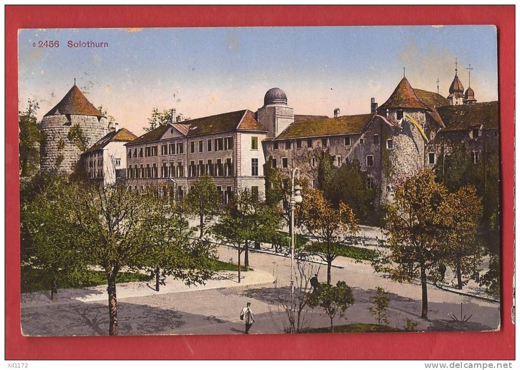 P0445 Solothurn Soleure Gelaufen In 1914.Photoglob 2456 - Soleure
