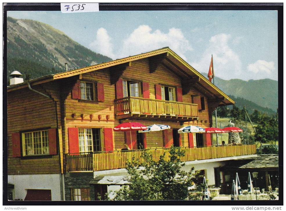 Savièse - Binii - Restaurant Le “Chalet” ; Grand Format : 10 / 15) (7535) - Savièse