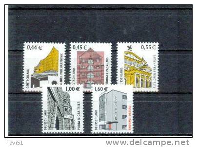 Deutschland , BRD , Germany , 2002 , ** , MNH , Postfrisch , Mi.Nr.2298 - 2302 - Ungebraucht