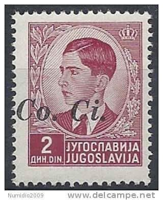 1941 LUBIANA SOPRASTAMPATO 2 D MNH ** - RR9822-3 - Lubiana