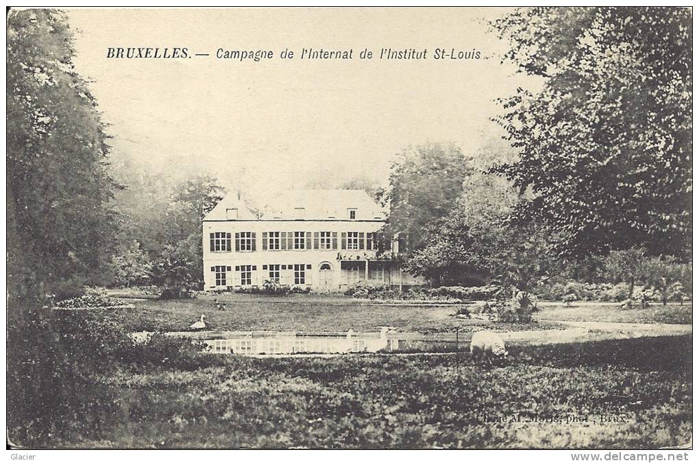 BRUXELLES - Campagne De L' Internat De L' Institut St-Louis - Cliché M. Motis Phot. Brux. - Enseignement, Ecoles Et Universités