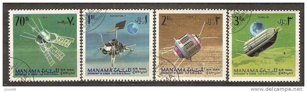 Manama 1968  Satellites  (o) - Manama