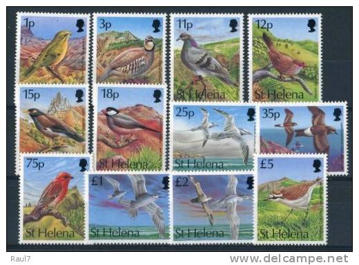 ST-HELENA - 1993 - Faune, Oiseaux - 12v Neufs - Mnh - Saint Helena Island