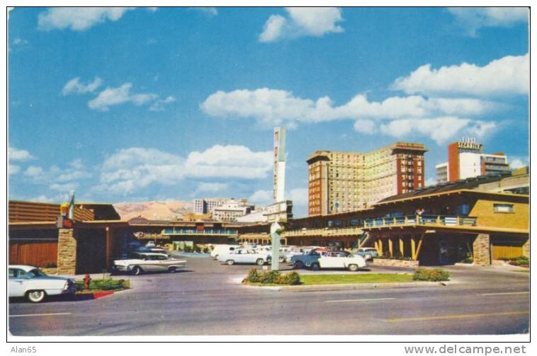 Salt Lake City UT Utah, Deseret Inn Motel Lodging, Auto, C1950s/60s Vintage Postcard - Salt Lake City