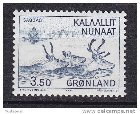 Greenland 1981 Mi. 131    3.50 (Kr) Saqqaq-Kultur Rentierjagd MNH** - Unused Stamps